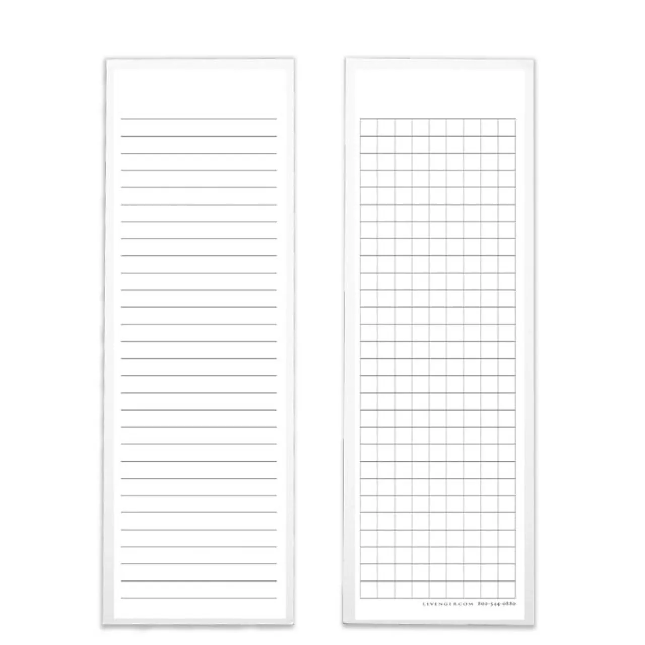 Levenger 100 Bookmark Cards, Ruled/Grid Clearance