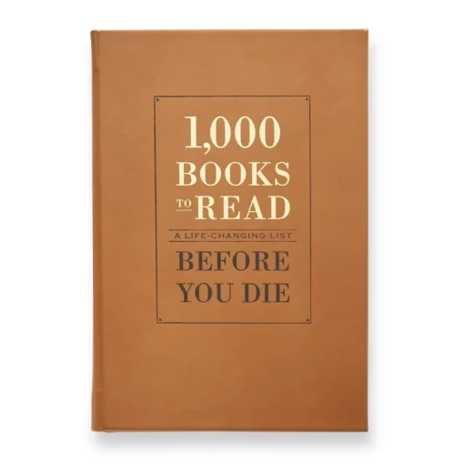 Levenger 1,000 Books to Read Before You Die Tan Best