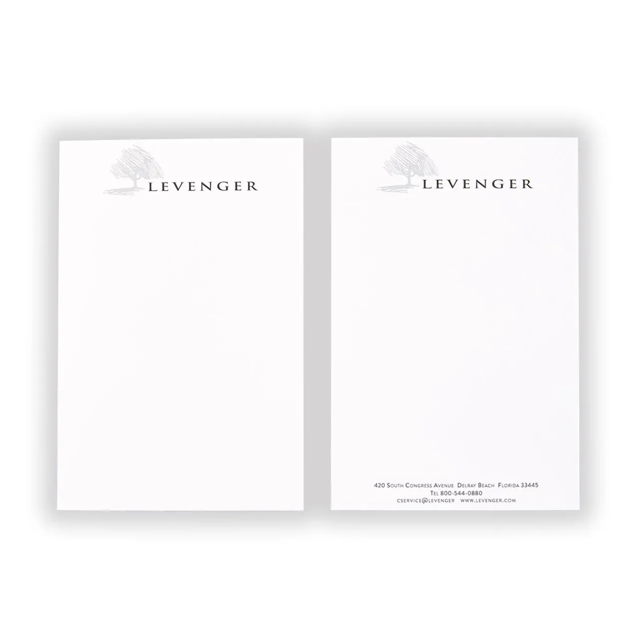 Levenger 500 Corporate 4 x 6 Cards, Vertical Plain White Online