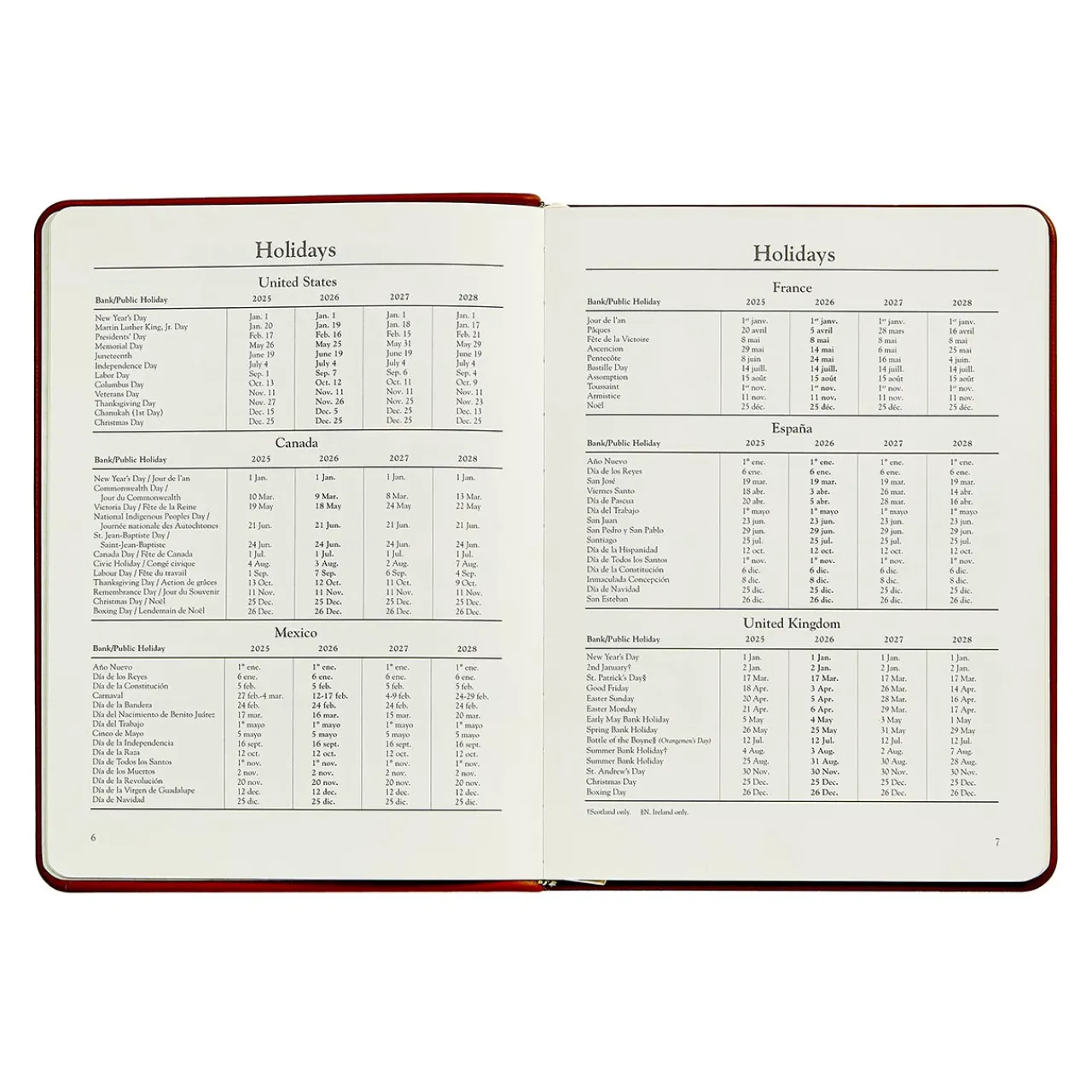 Levenger 2026 Desk Diary Best