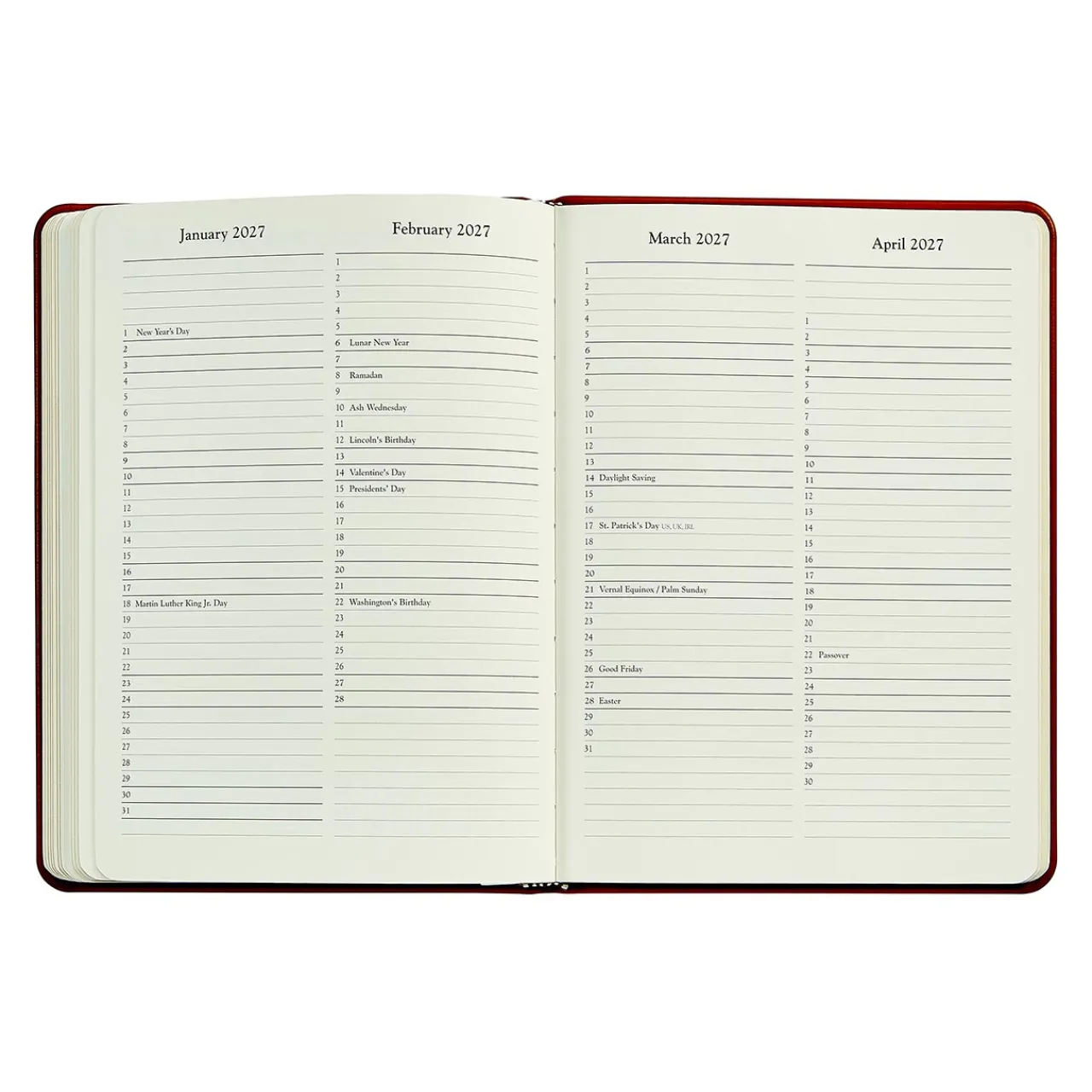 Levenger 2026 Desk Diary Best
