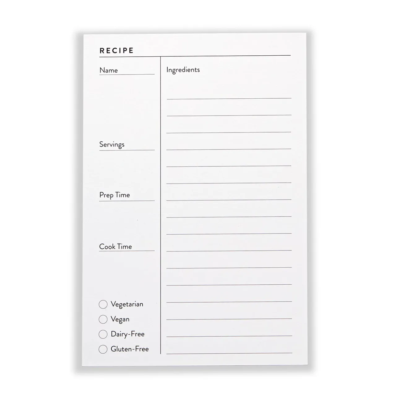 Levenger 4 x 6 Recipe Cards (set of 50) Discount