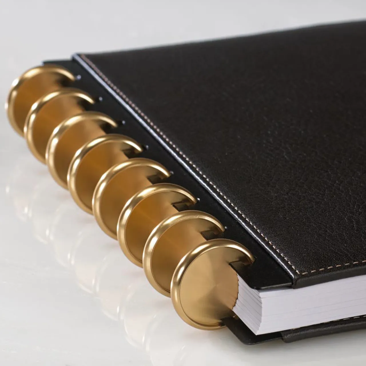 Levenger Aluminum Disc Trifecta Gold