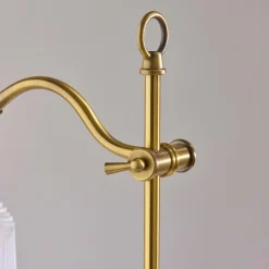 Levenger Amherst Table Lamp Antique Brass