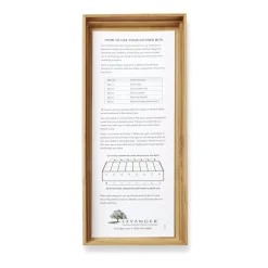 Levenger Bamboo Leitner Learning Box Outlet