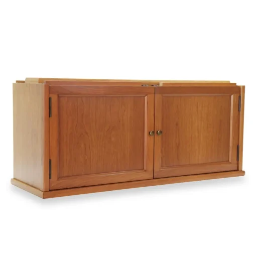 Levenger Barrister Bookcase Hinged Double Door Section Sale