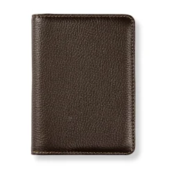 Levenger Bomber Jacket + RFID Passport Holder Mocha New