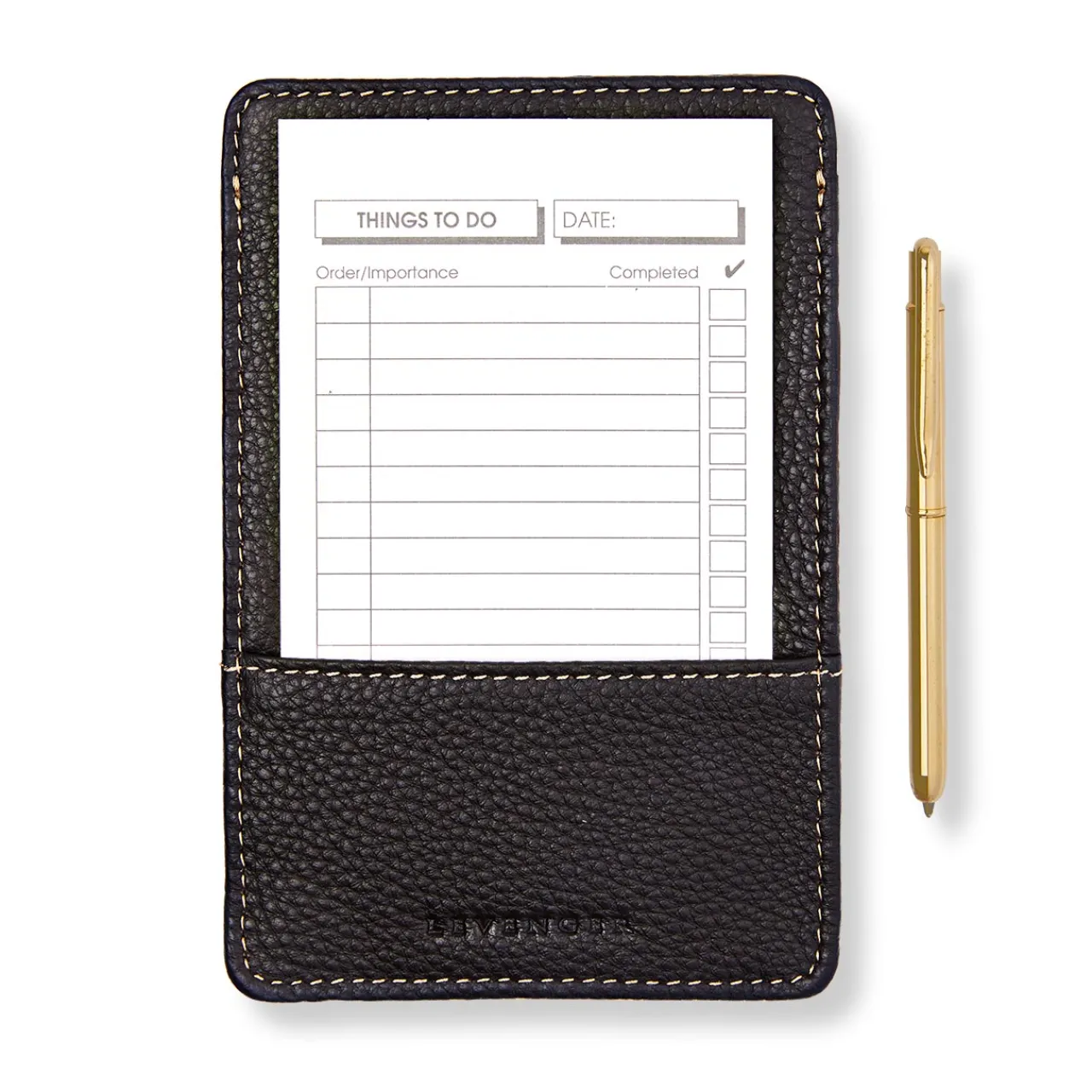 Levenger Bomber Jacket CardMaster Case