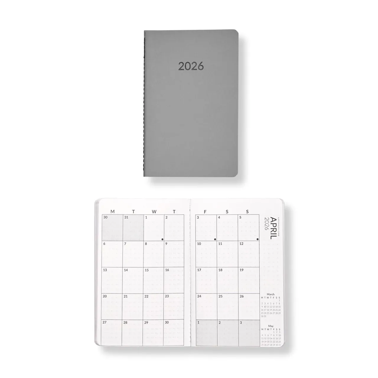 Levenger Bomber Jacket True Notes Monthly Agenda Bundle Mocha Clearance