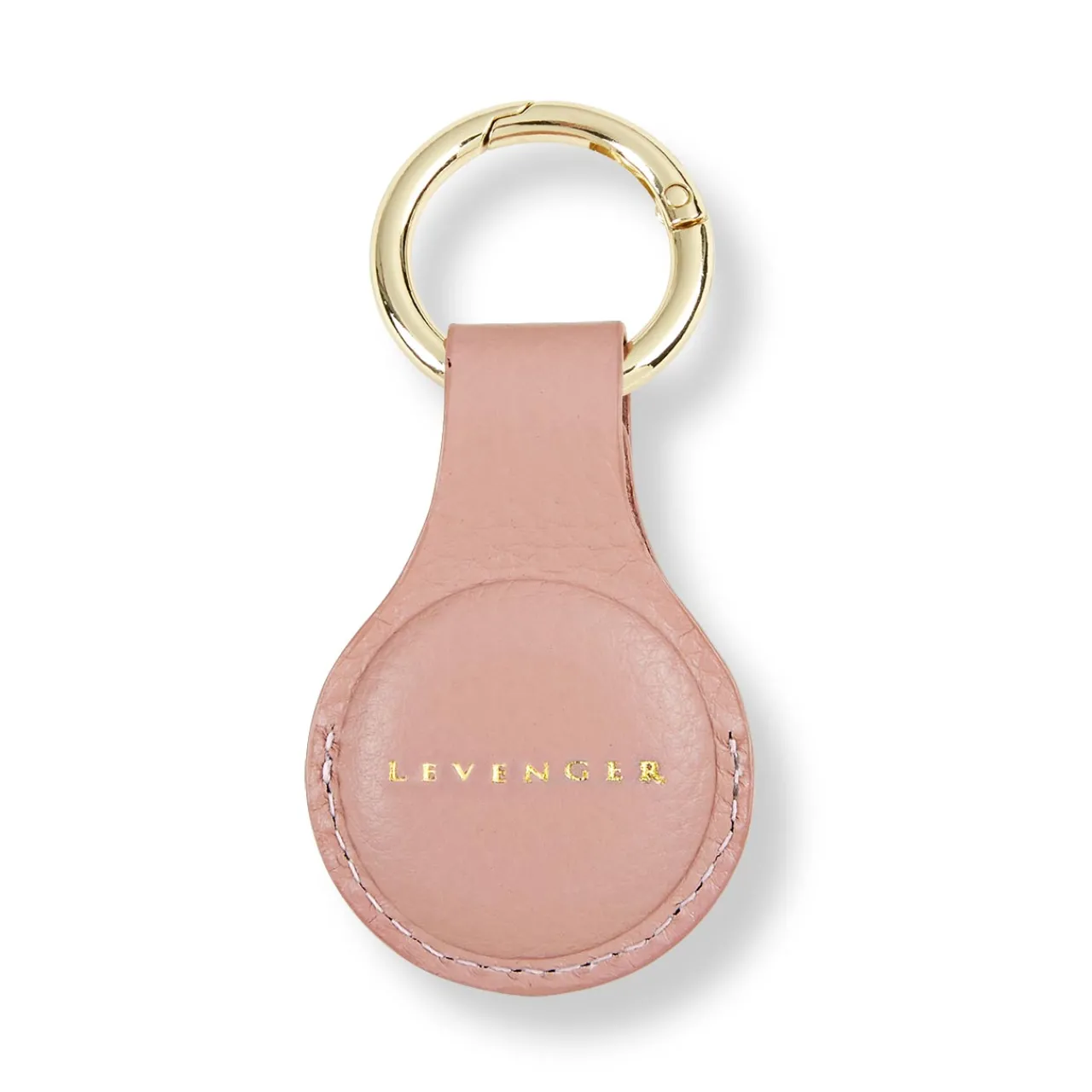 Levenger Carrie Leather Smart Tag Key Fob