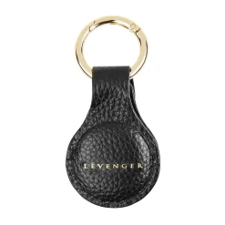 Levenger Carrie Leather Smart Tag Key Fob