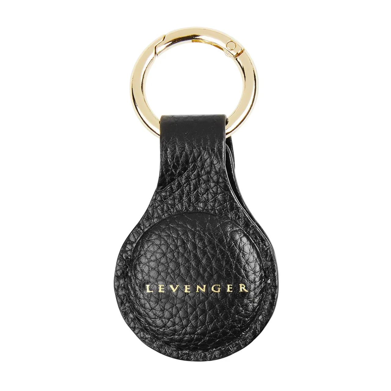 Levenger Carrie Leather Smart Tag Key Fob