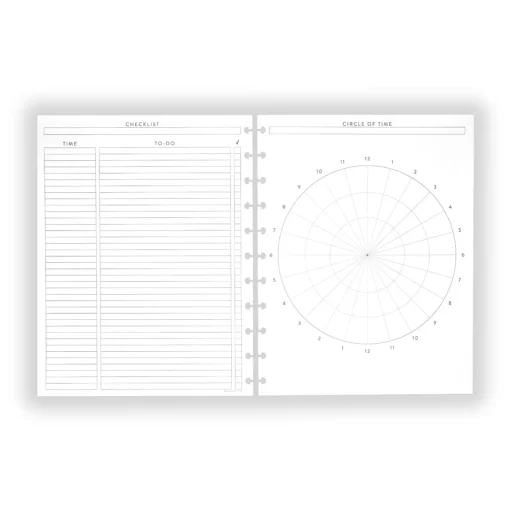 Levenger Circa Circle of Time Management Discbound Refills (300 sheets) Outlet