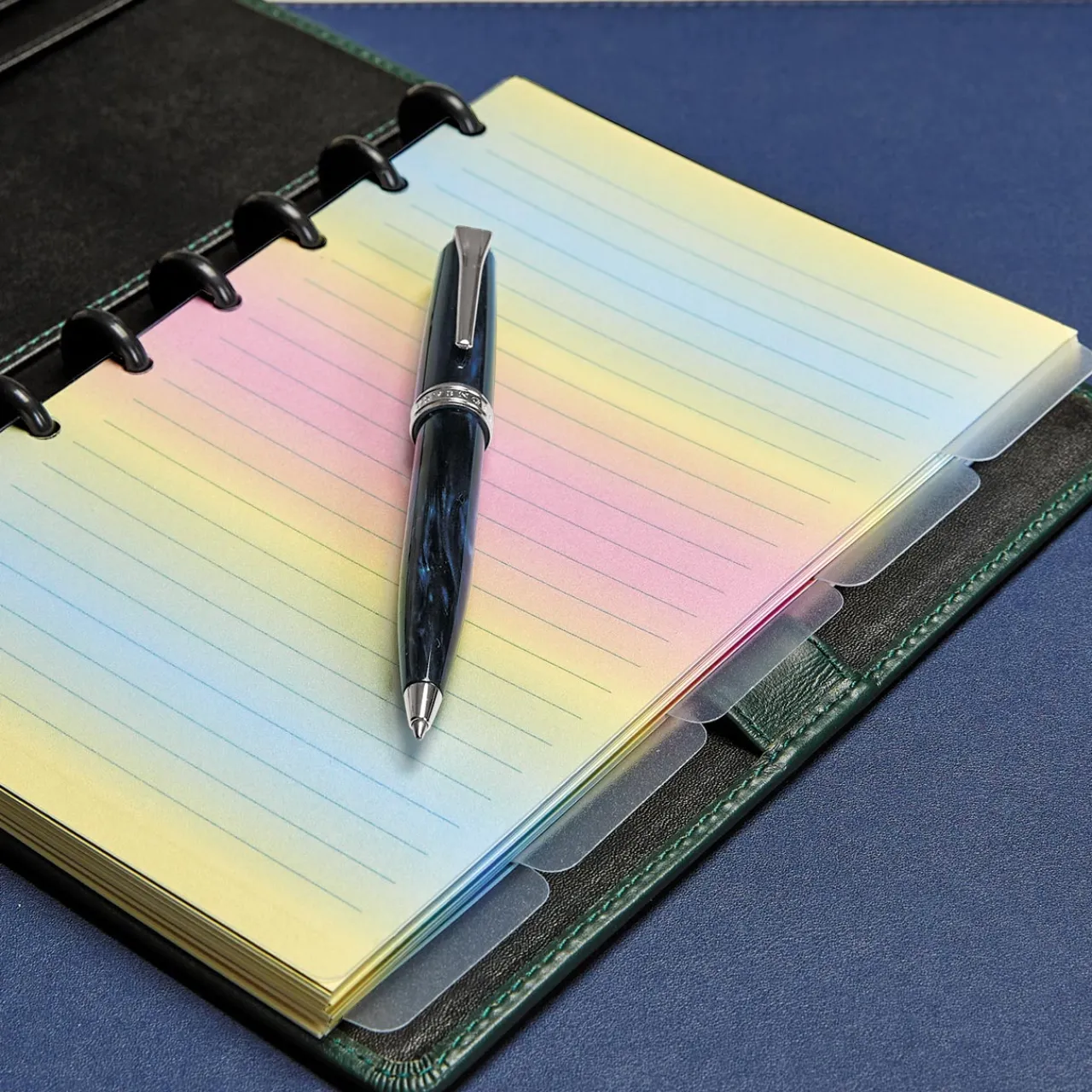 Levenger Circa Clear Discbound Notebook Dividers (set of 5)