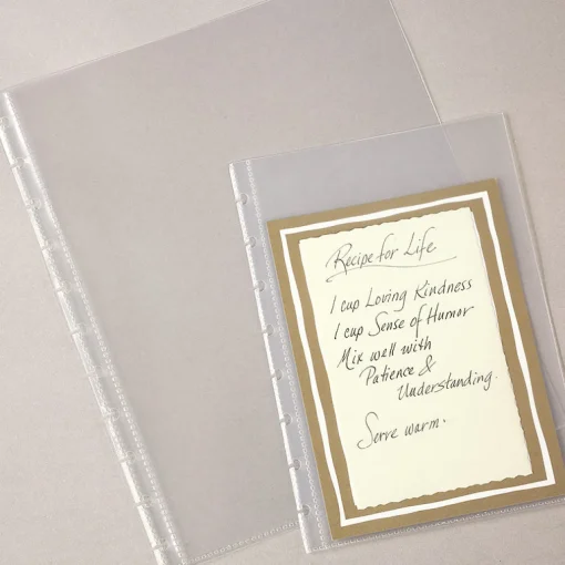Levenger Circa Discbound Notebook Sheet Protectors (set of 5) Online