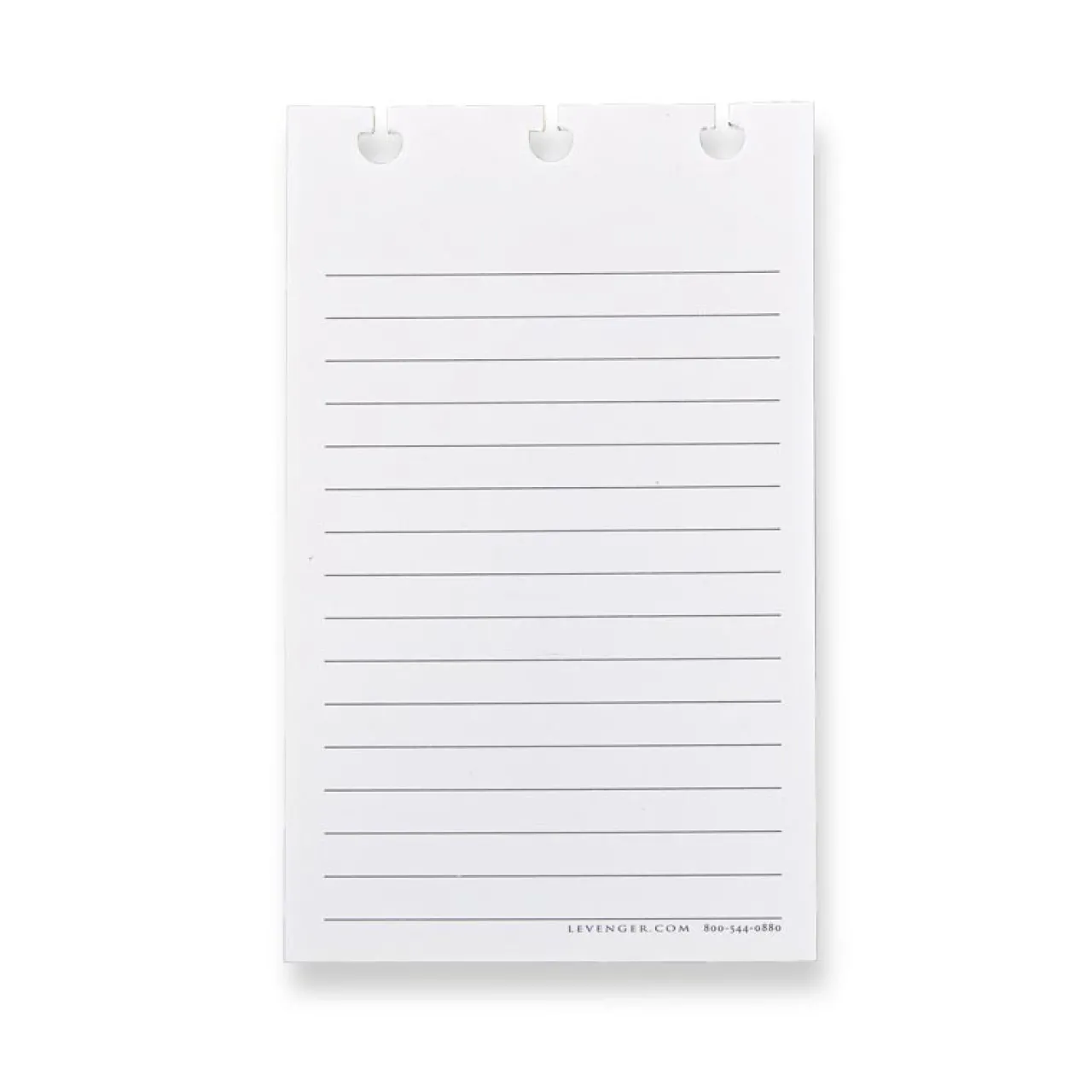 Levenger Circa Jotlet Full-Page Ruled Card Refill (set of 100) Hot