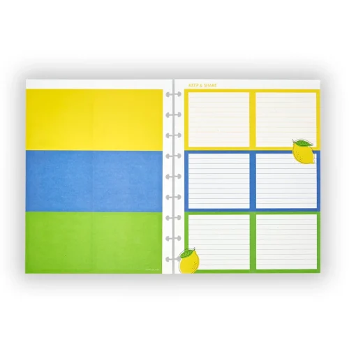 Levenger Circa Lemonade Keep and Share Refill (50 sheets)