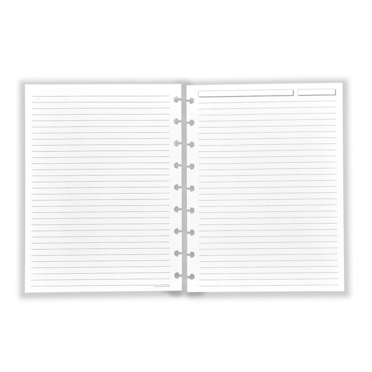 Levenger Circa Midway Full-Page 1/4" Ruled Refill (300 sheets)