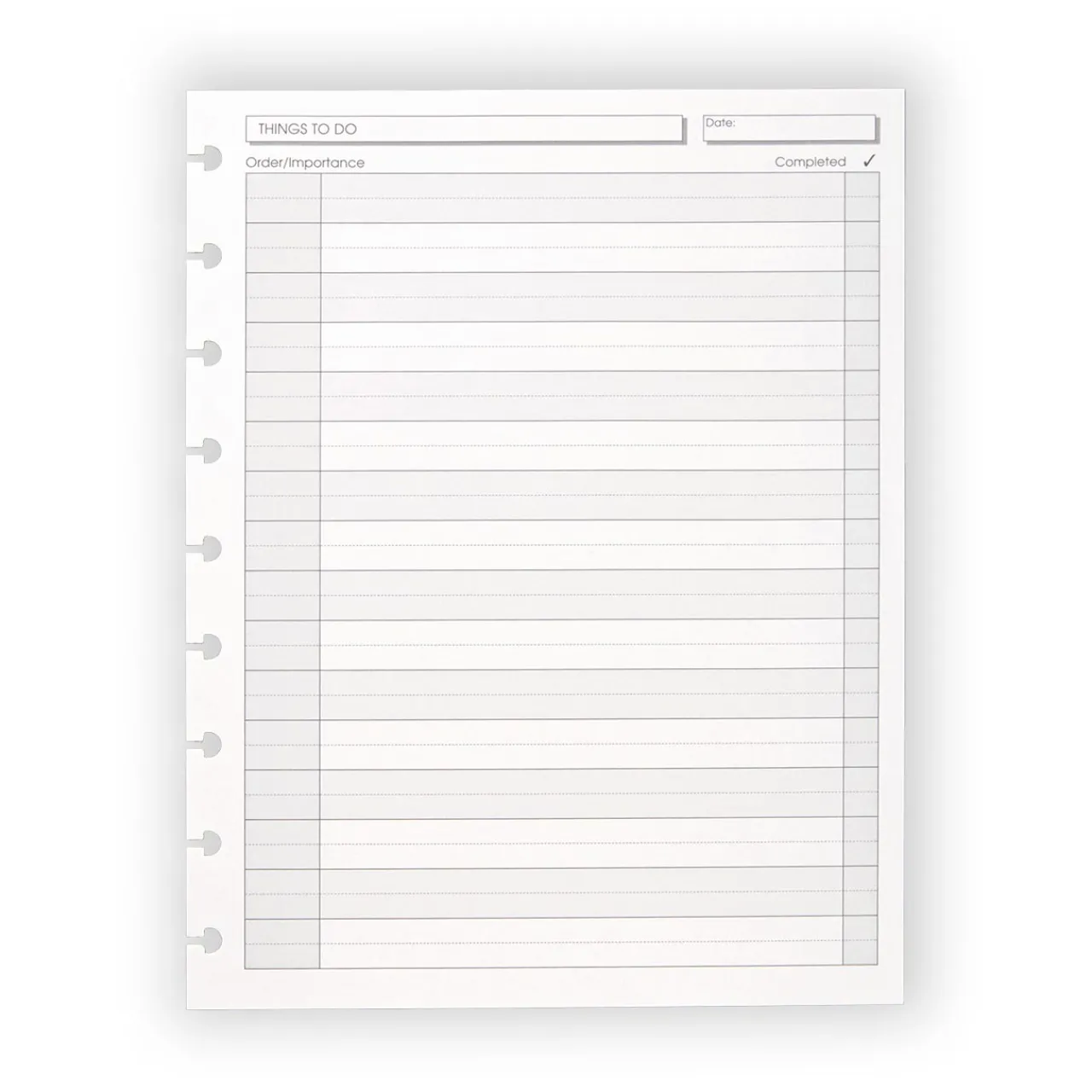 Levenger Circa Midway Things To Do Refill (100 sheets) Sale