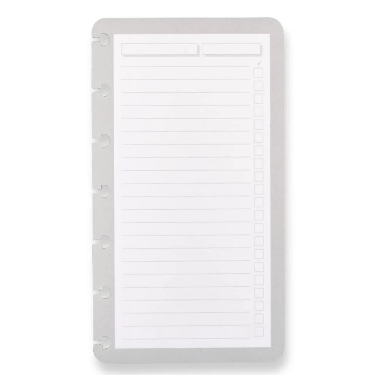 Levenger Circa Modern Checklist Discbound Pad Trio (set of 3) Outlet