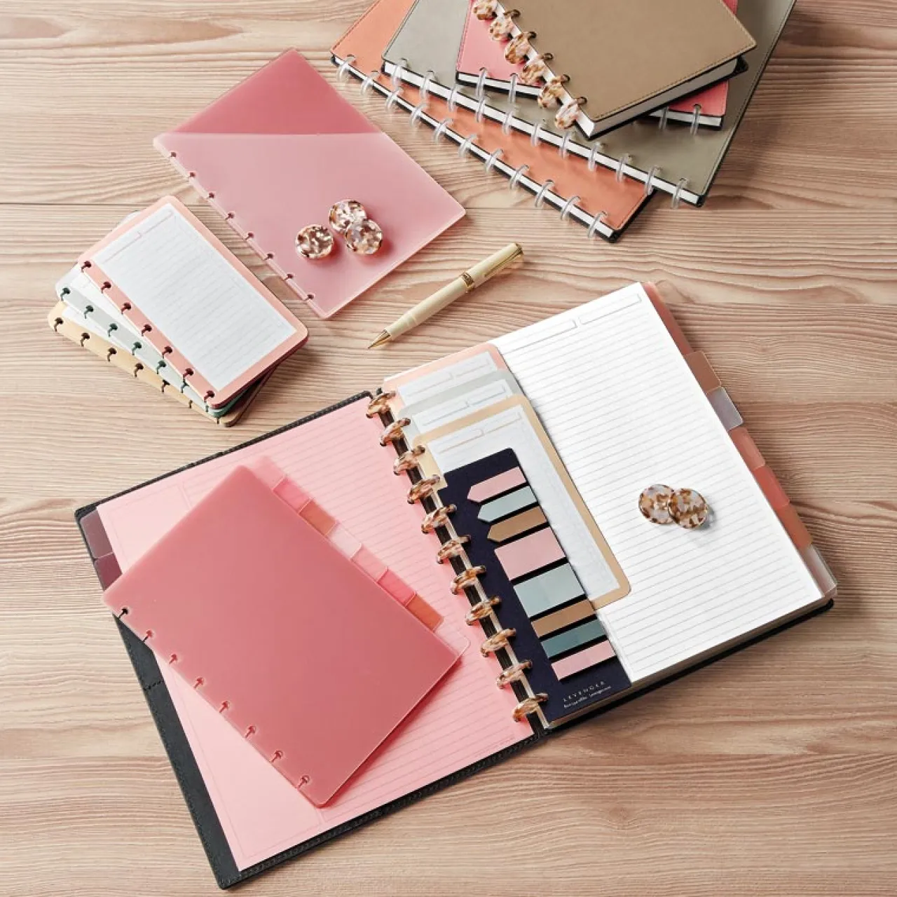 Levenger Circa Modern Discbound Notebook Pocket Dividers (set of 4) Outlet