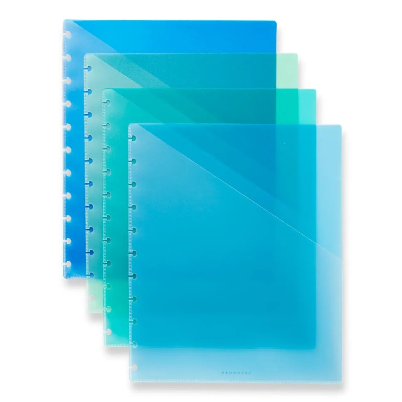 Levenger Circa Sea and Sky Discbound Notebook Pocket Dividers (set of 4) Clearance