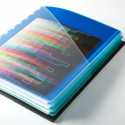 Levenger Circa Sea and Sky Discbound Notebook Pocket Dividers (set of 4) Clearance