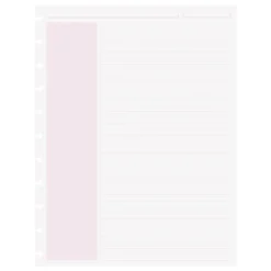 Levenger Circa Shaded Annotation Ruled Discbound Refill (100 sheets) Hot