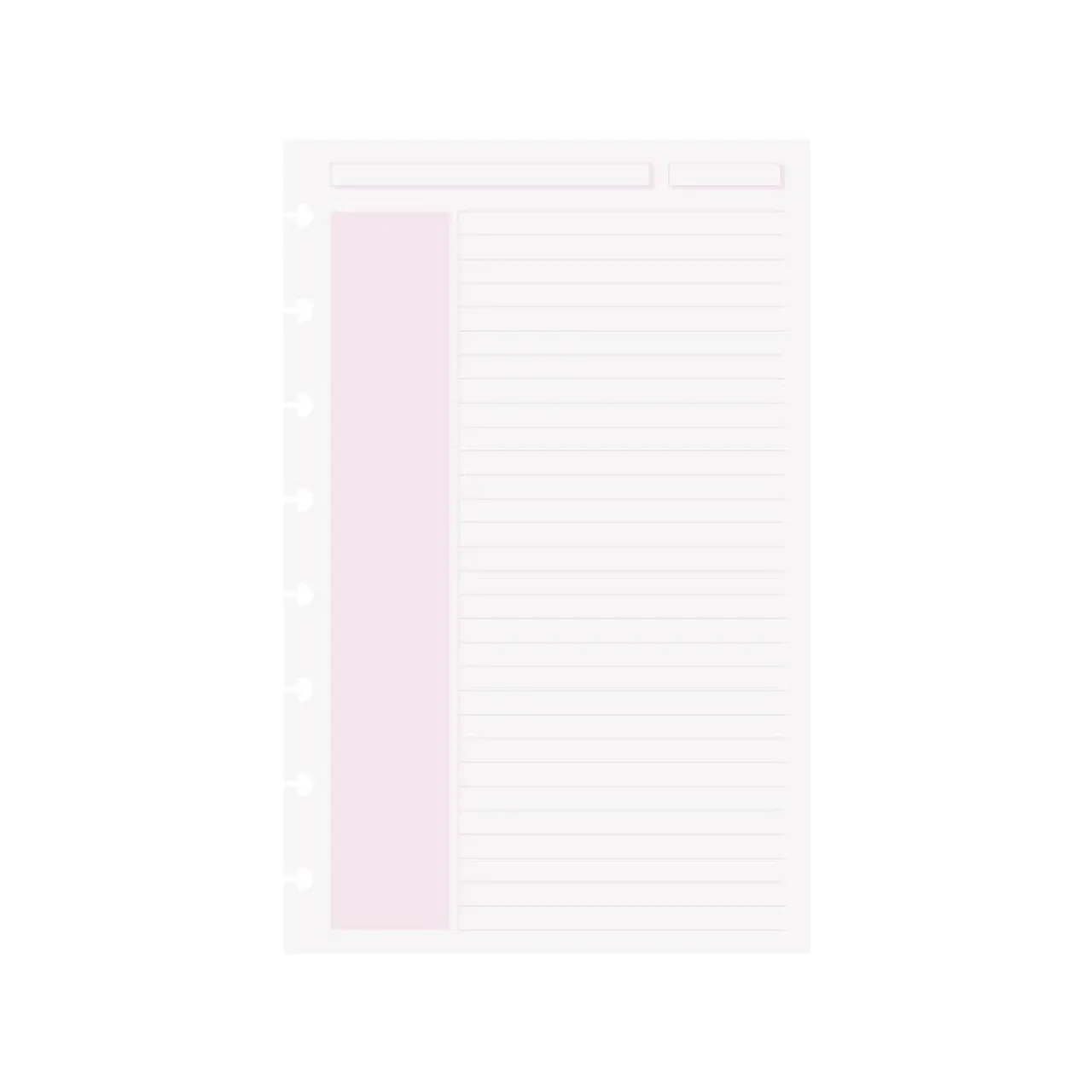 Levenger Circa Shaded Annotation Ruled Discbound Refill (100 sheets) Hot
