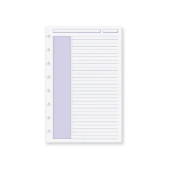Levenger Circa Shaded Annotation Ruled Discbound Refill (100 sheets) Hot