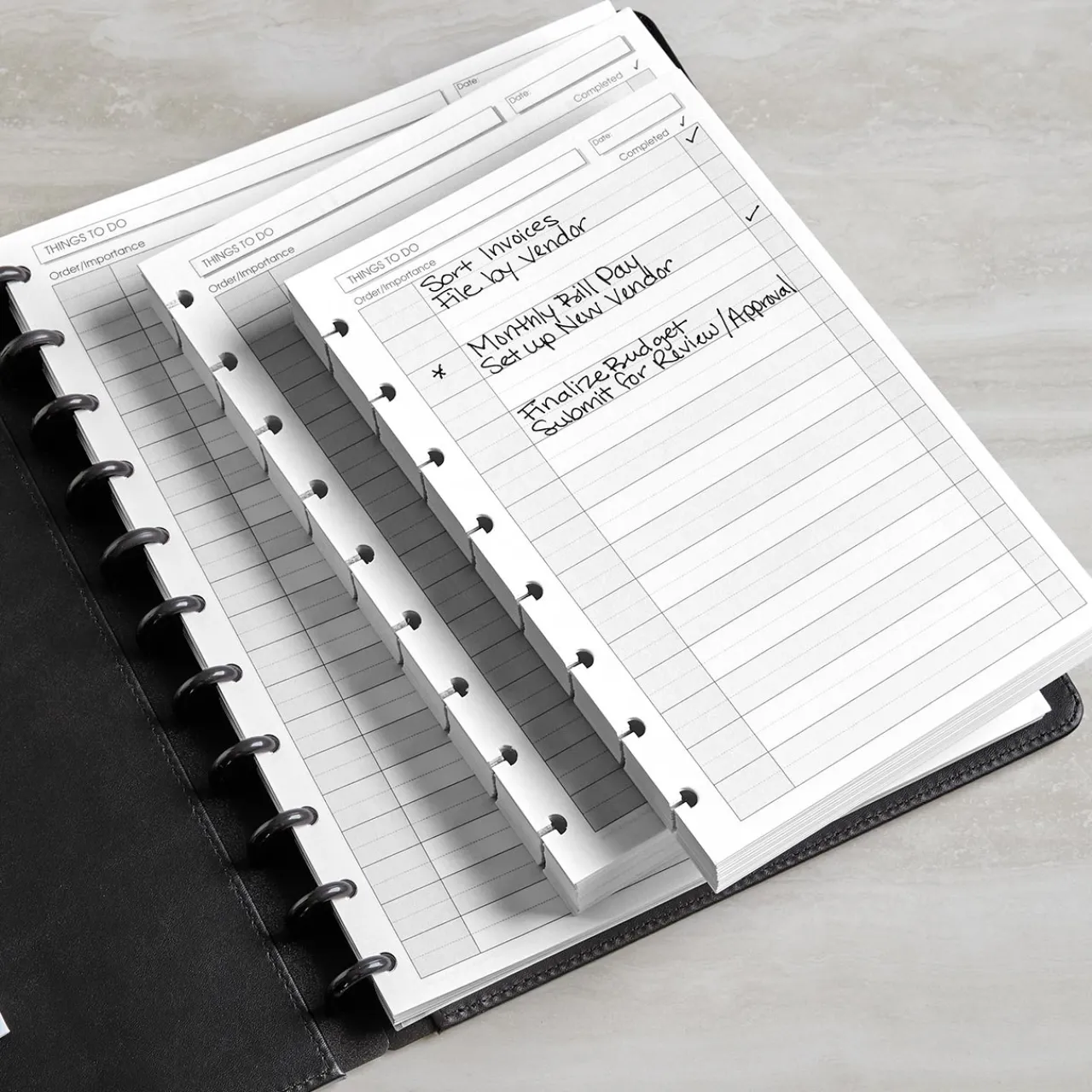 Levenger Circa Things To Do Refill (300 sheets) Hot