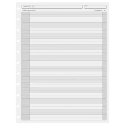 Levenger Circa Things To Do Refill (300 sheets) Hot