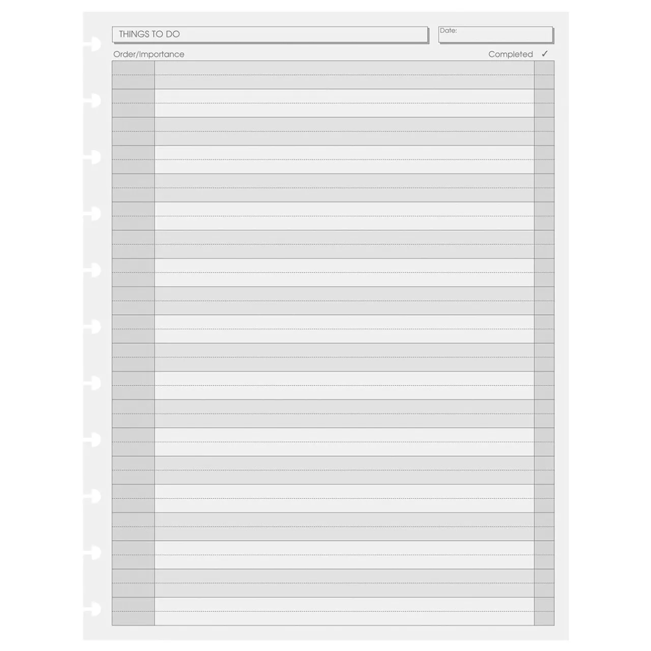 Levenger Circa Things To Do Refill (300 sheets) Hot