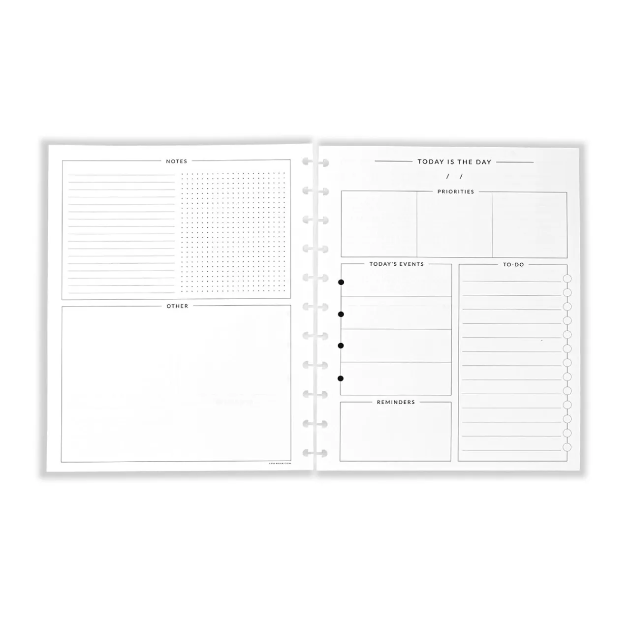 Levenger Circa Today's the Day Refill (25 sheets) Sale