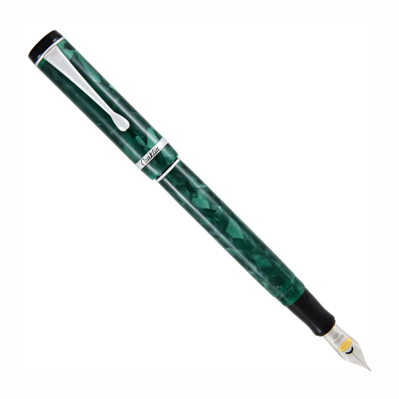 Levenger Conklin Duragraph Forest Green Fountain Pen