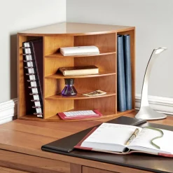 Levenger Cubi Corner Desk Bookcase Outlet