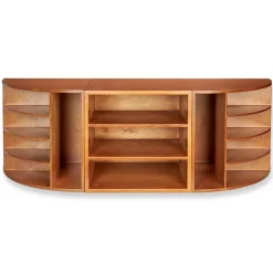 Levenger Cubi Corner Desk Bookcase Outlet