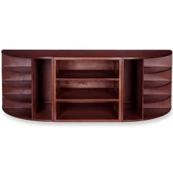 Levenger Cubi Corner Desk Bookcase Outlet