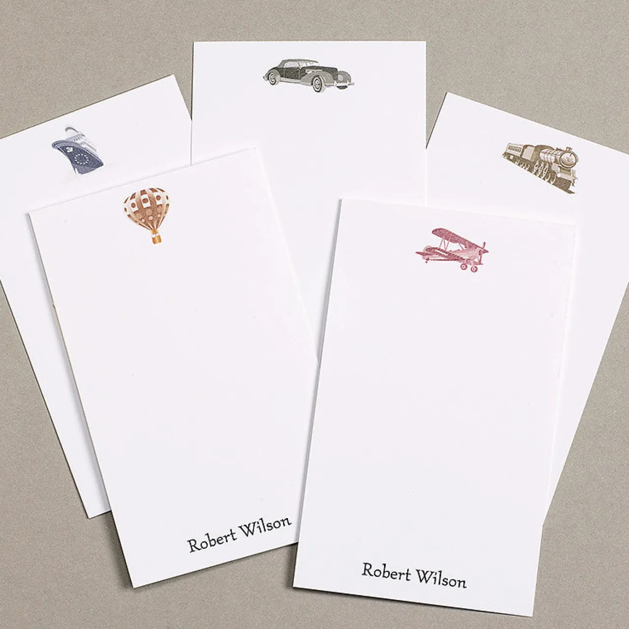 Levenger Destinations Personalized 3 x 5 Cards (set of 250) New