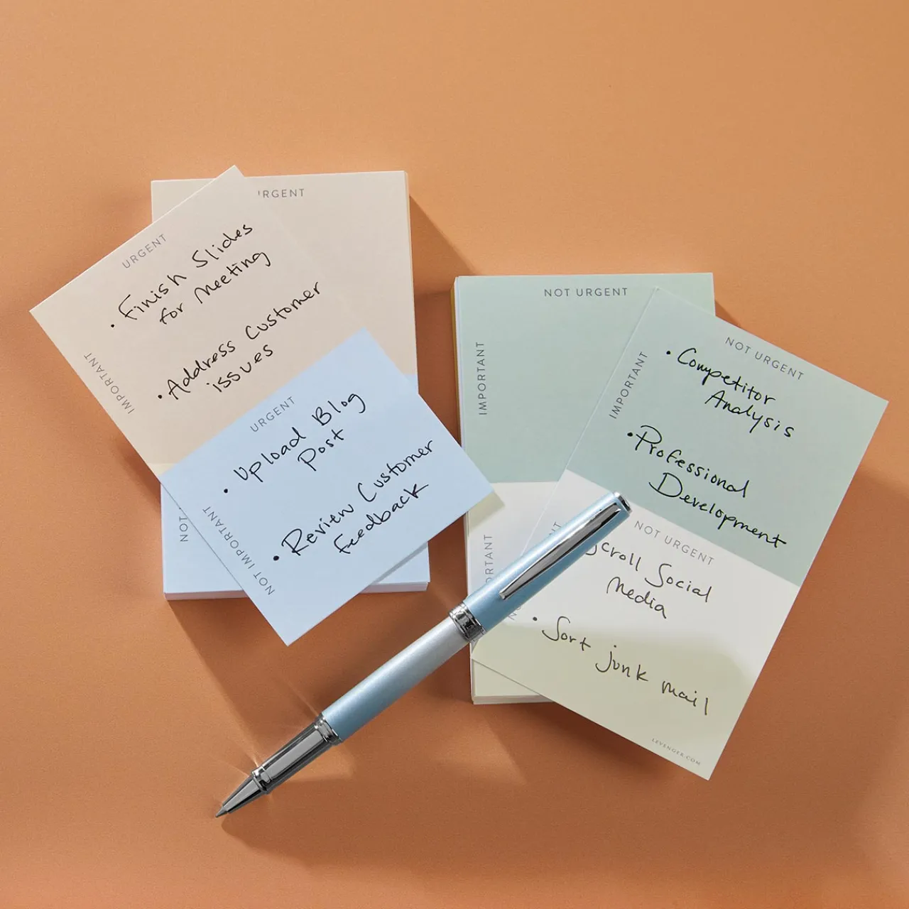 Levenger Eisenhower Priorities Matrix 3 x 5 Cards (set of 100) Discount