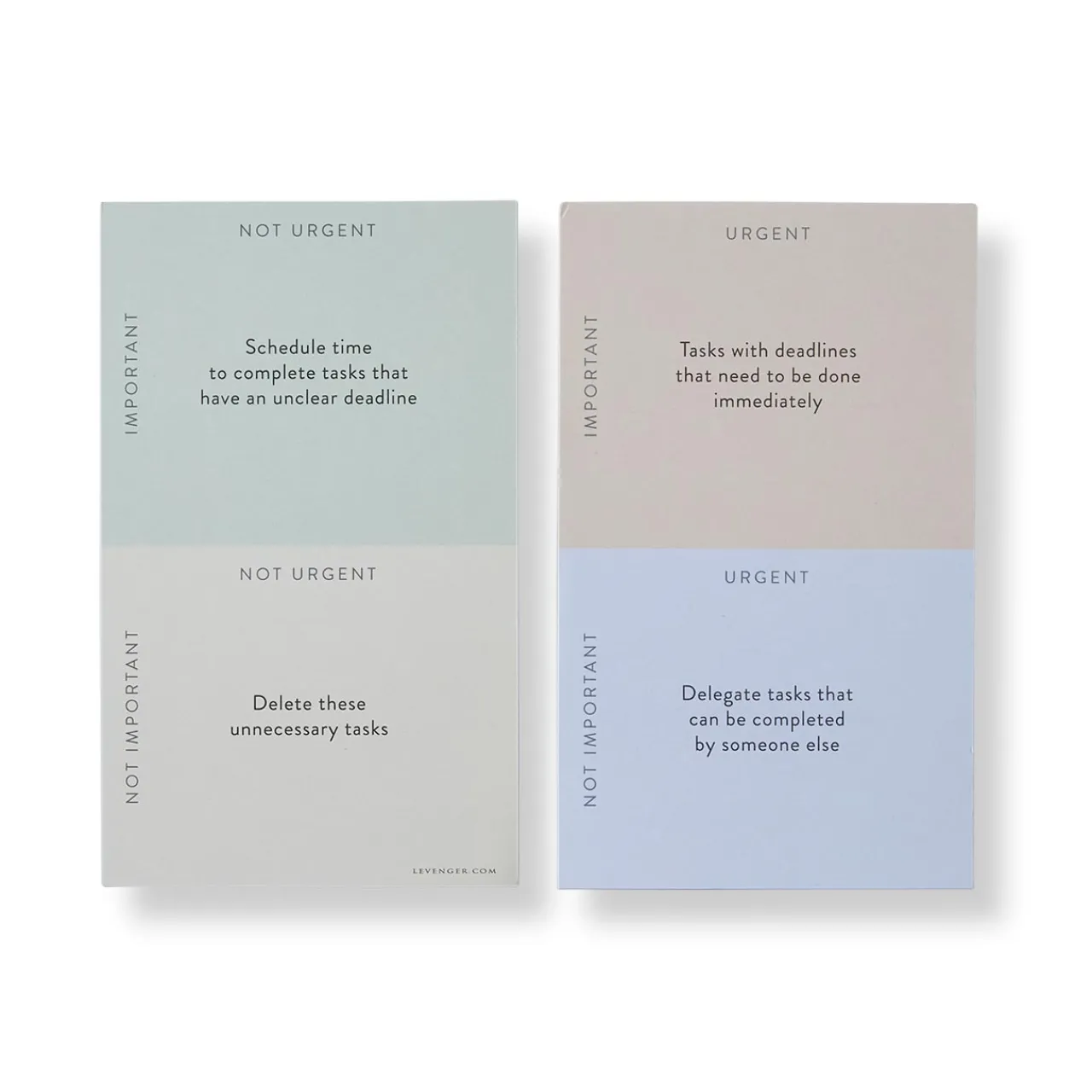 Levenger Eisenhower Priorities Matrix 3 x 5 Cards (set of 100) Discount
