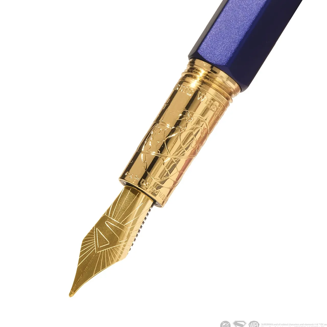 Levenger Ferris Wheel Press Superman Fountain Pen and Ink Set Outlet