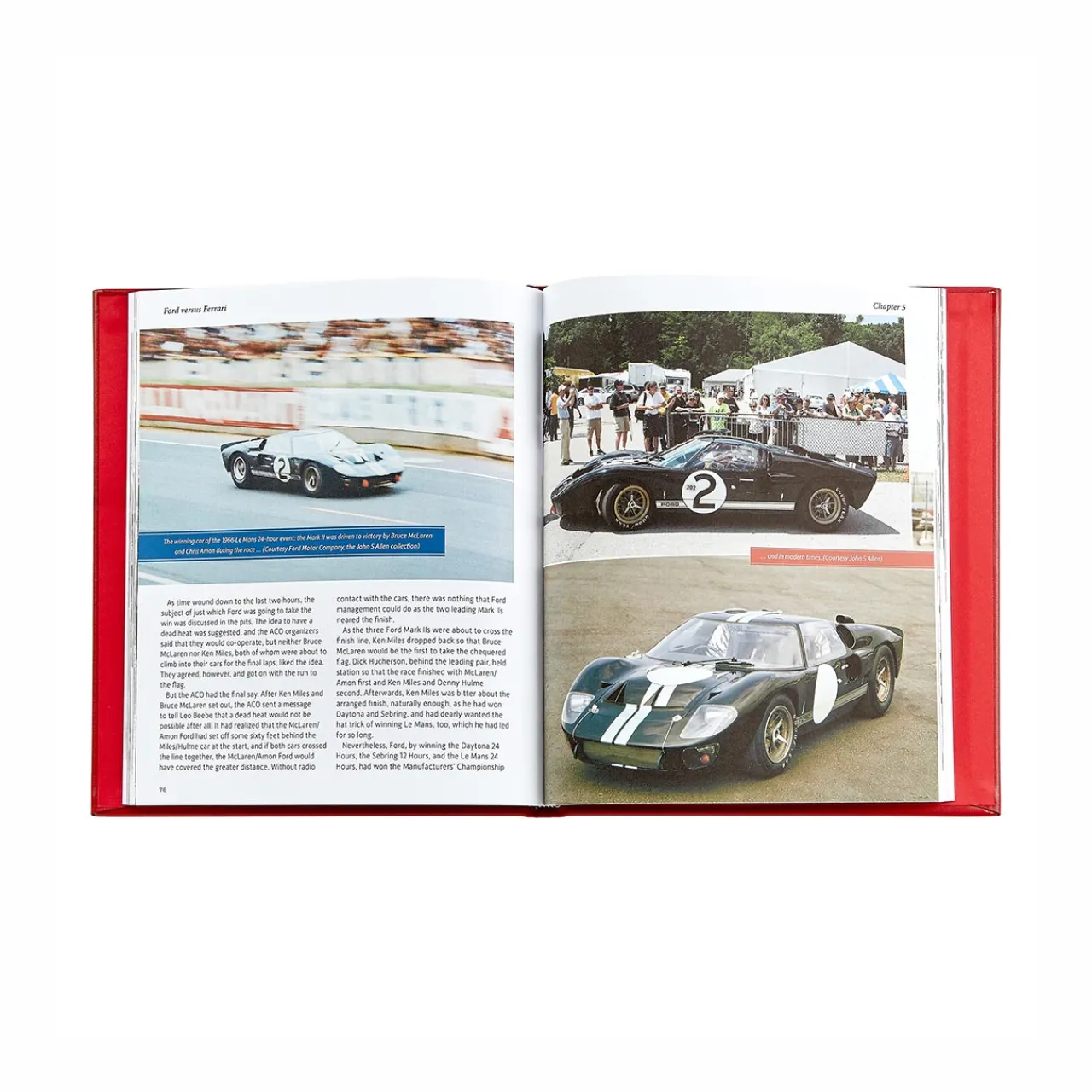 Levenger Ford vs Ferrari Leather Bound Edition Clearance