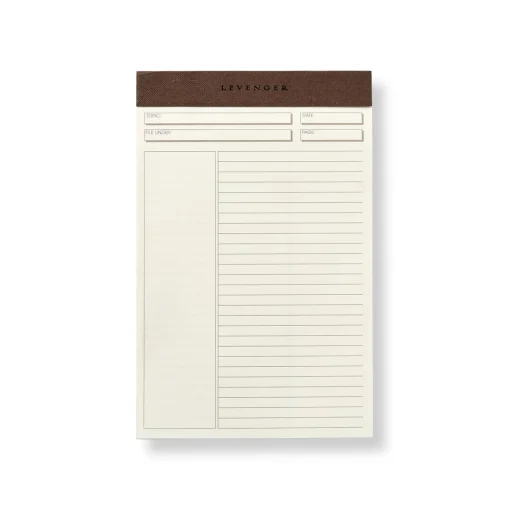 Levenger Freeleaf Soft Focus Annotation Ruled Pads (set of 5) New