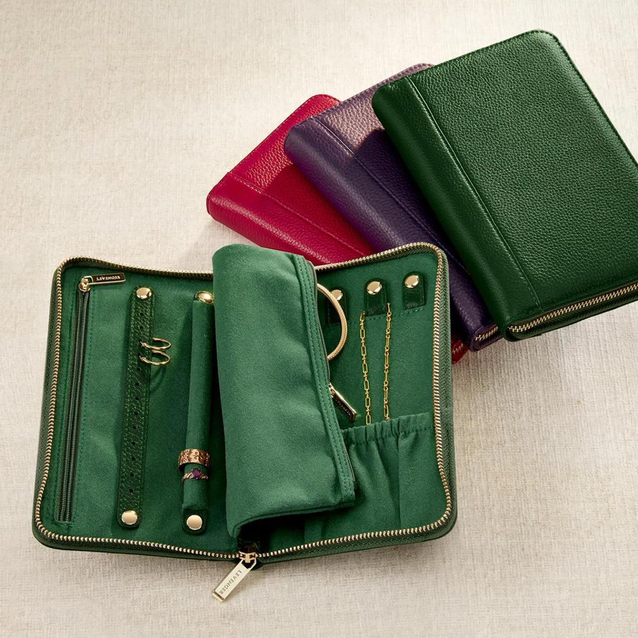 Levenger Getaway Travel Jewelry Case Online