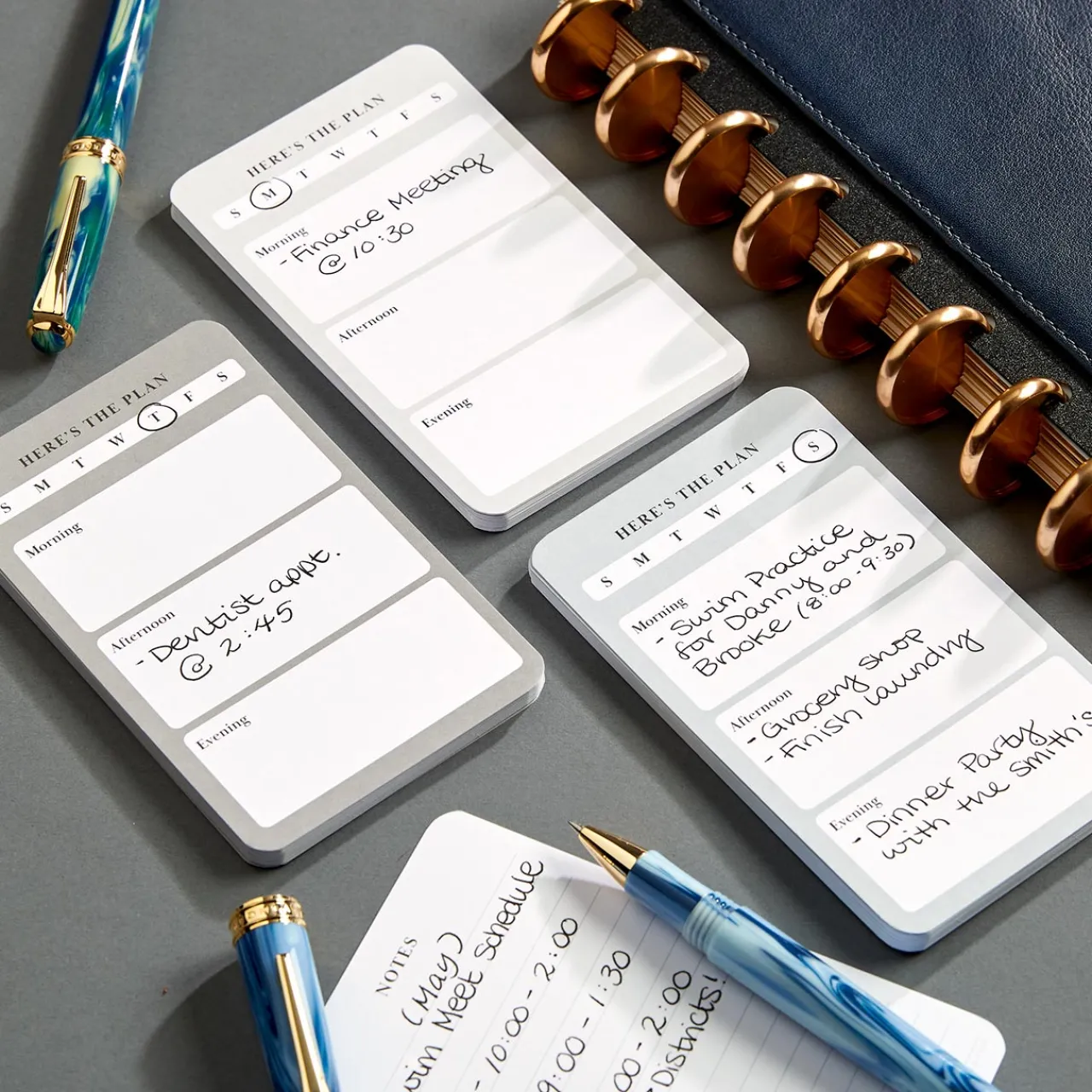 Levenger Here's the Plan 3 x 5 Cards (set of 90) Outlet