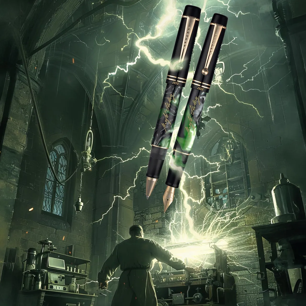 Levenger LeBoeuf Mary Shelley Frankenstein Fountain Pen Outlet