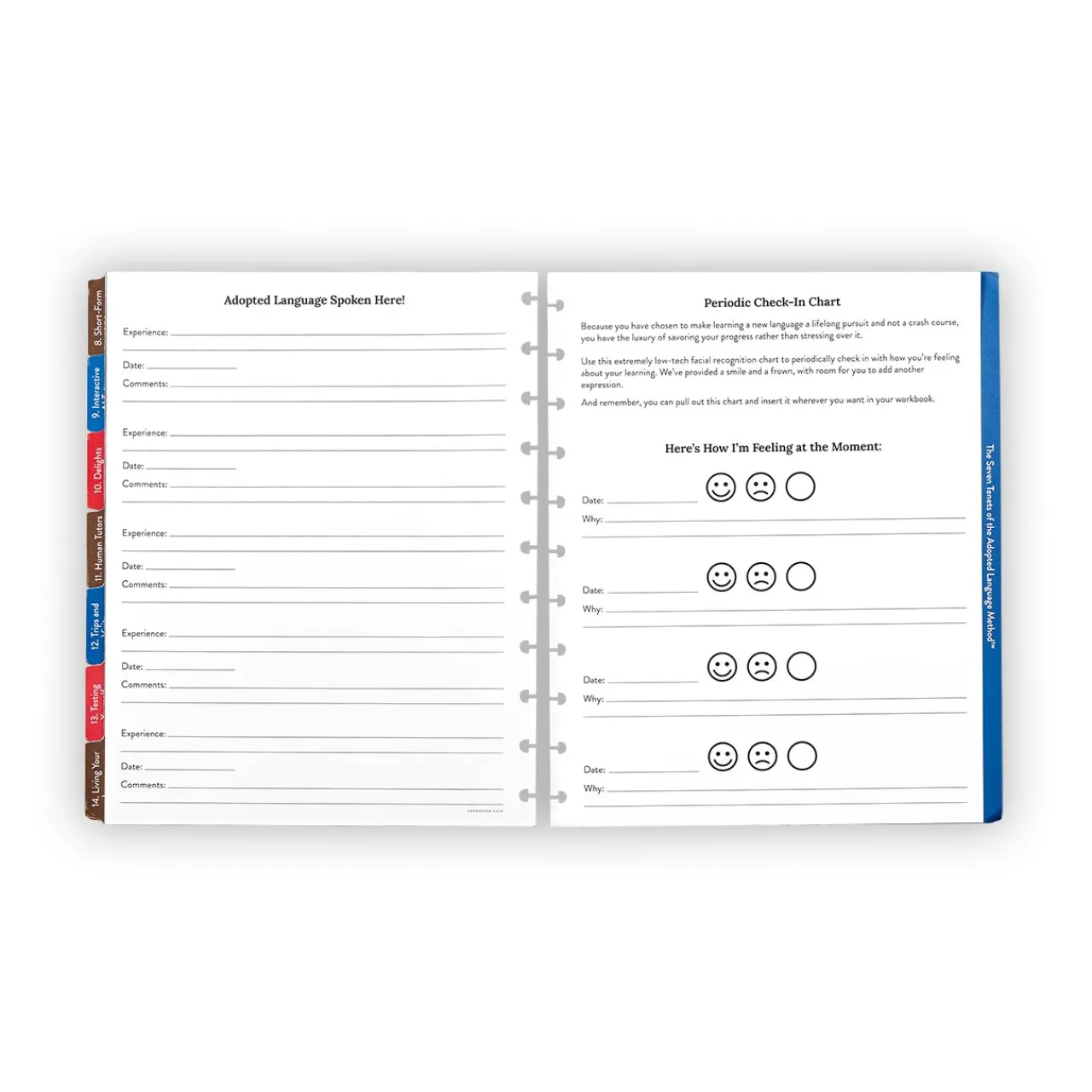 Levenger Master Class How to Learn a Language for Life Circa Refill Discount