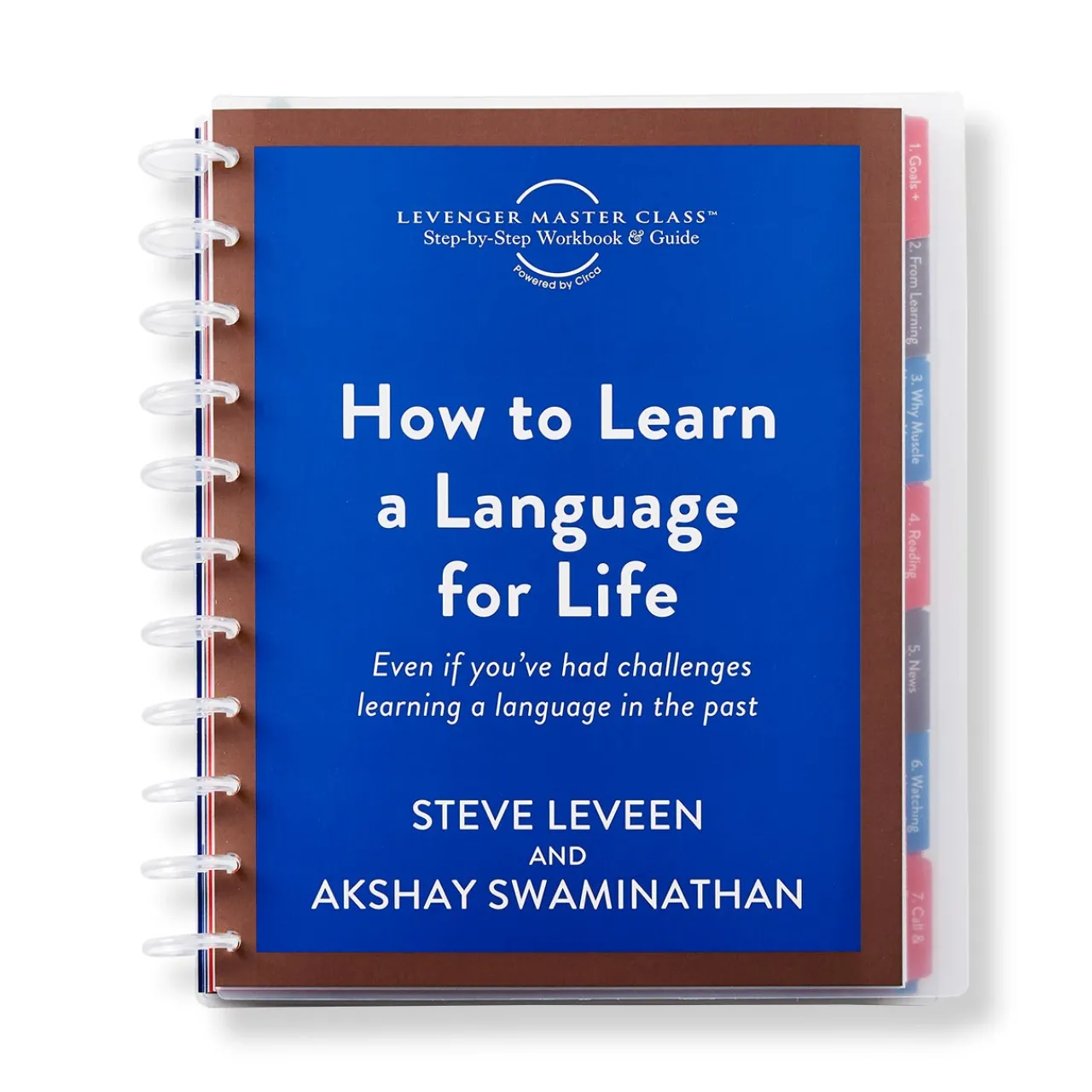 Levenger Master Class How to Learn a Language for Life Circa Workbook Best
