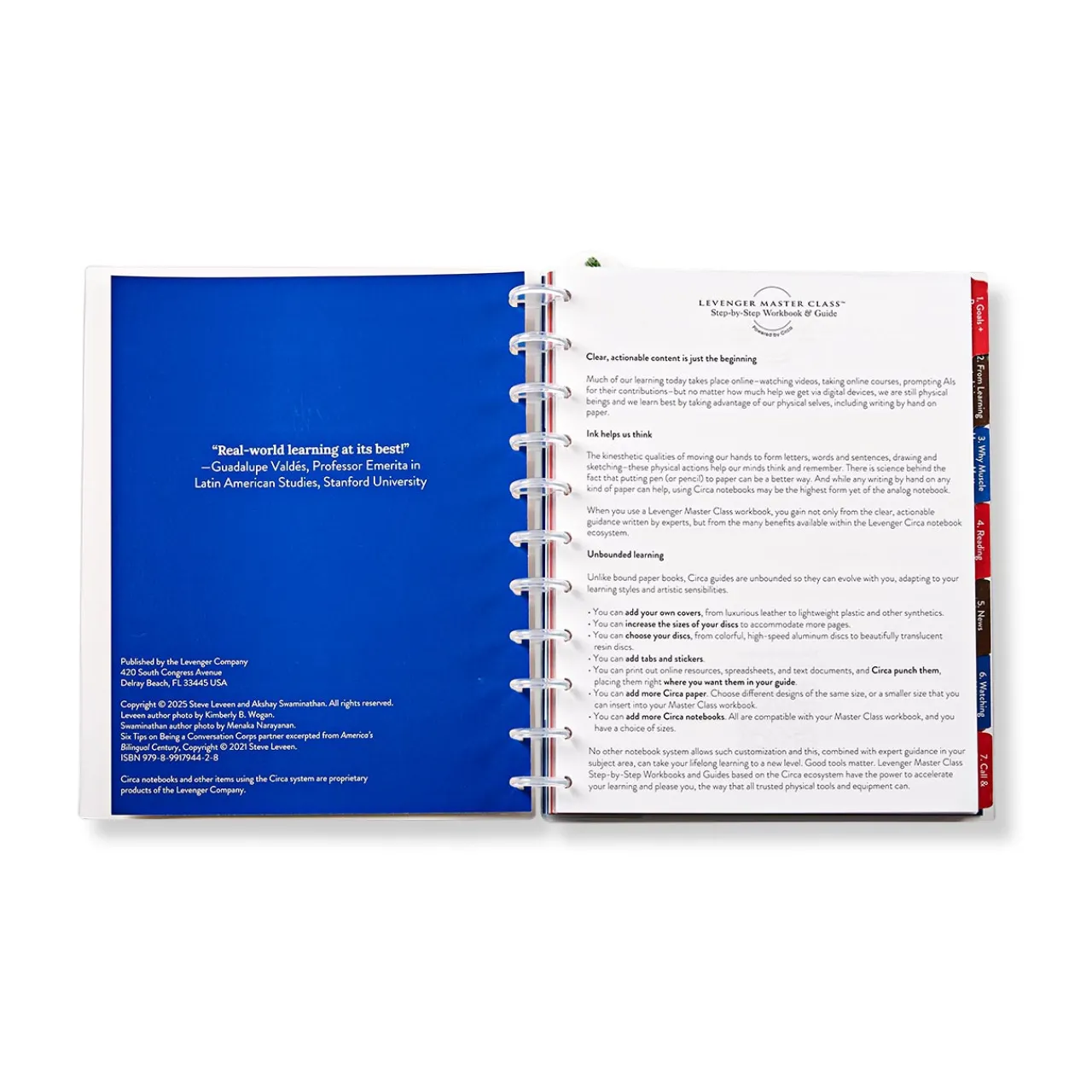 Levenger Master Class How to Learn a Language for Life Circa Workbook Best